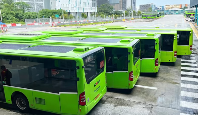 Go-Ahead pour déployer 50 bus supplémentaires équipés de panneaux solaires ultra-minces